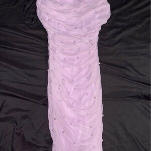 Windsor Lavender Mini Dress